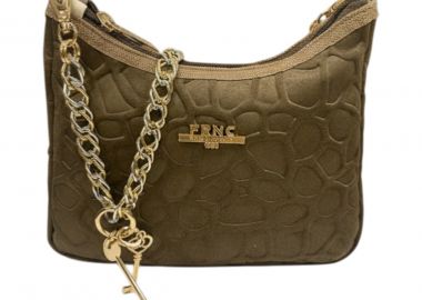 FRNC FRANCESCO Τσάντα Γυναικεία Ώμου 6180 COF Καφέ - FRNC - 