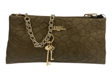 FRNC FRANCESCO Τσάντα Γυναικεία Ώμου 6181 COF Καφέ - FRNC - 