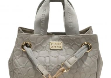 FRNC FRANCESCO Τσάντα Γυναικεία Ώμου-Χιαστί 6190 OFW Γκρί - FRNC - 