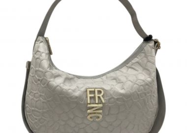 FRNC FRANCESCO Τσάντα Γυναικεία Ώμου-Χιαστί 6196 OFW Γκρί - FRNC - 