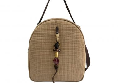 FRNC FRANCESCO Τσάντα Γυναικεία Πλάτης-Backpack 5563 BG Μπέζ - FRNC - 