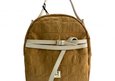 FRNC FRANCESCO Τσάντα Γυναικεία Πλάτης-Backpack 6106 DCU Ταμπά - FRNC - 