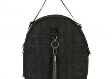FRNC FRANCESCO Τσάντα Γυναικεία Πλάτης-Backpack 6133 BLK Μαύρο - FRNC - 