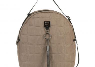 FRNC FRANCESCO Τσάντα Γυναικεία Πλάτης-Backpack 6133 ELE Γκρί - FRNC - 