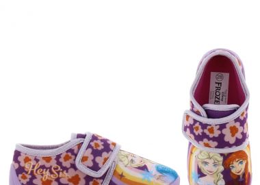 FROZEN Twin Παντόφλα με φωτάκι 24-32 - Μωβ - Frozen - 