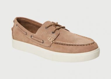 Funky Buddha Ανδρικά Suede Boat Shoes FBM013-044-08 Μπέζ - Funky Buddha - 