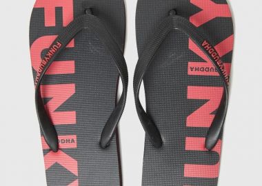 Funky Buddha Ανδρικές Σαγιονάρες FBM013-009-08 Μαύρο - Funky Buddha - 