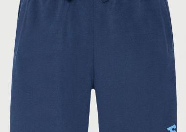 Funky Buddha Ανδρική Αθλητική βερμούδα με logo FBM013-051-03 Μπλέ - Funky Buddha - 