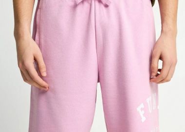 Funky Buddha Ανδρική Αθλητική βερμούδα με logo FBM013-051-03 Ρόζ - Funky Buddha - 