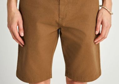 Funky Buddha Ανδρική Βερμούδα Chino - The essentials FBM013-001-03 Καφέ - Funky Buddha - 