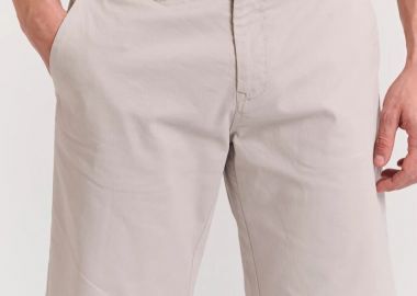 Funky Buddha Ανδρική Βερμούδα Chino FBM011-001-03 Σκούρο Γκρί - Funky Buddha - 