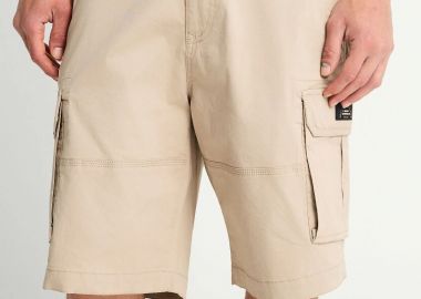 Funky buddha Ανδρική Cargo Βερμούδα FBM013-030-03 Μπέζ - Funky Buddha - 