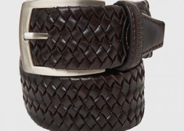 Funky Buddha Ανδρική ζώνη FBM012-097-10 Καφέ - Funky Buddha - 