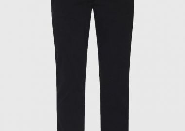 Funky Buddha Ανδρικό chino παντελόνι - The essentials FBM013-001-02 Μαύρο - Funky Buddha - 