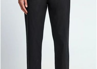 Funky Buddha Ανδρικό Comfort Chino Παντελόνι FBM013-014-02 Μαύρο - Funky Buddha - 
