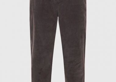 Funky Buddha Ανδρικό Loose Fit Κοτλέ Παντελόνι FBM010-016-02 Σκούρο Γκρί - Funky Buddha - 