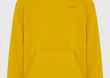 Funky Buddha Ανδρικό Μονόχρωμο Φούτερ με κουκούλα FBM012-002-06 Κίτρινο - Funky Buddha - 