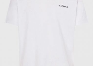 Funky Buddha Ανδρικό μονόχρωμο T-shirt - The basics collection FBM013-001-04 Λευκό - Funky Buddha - 