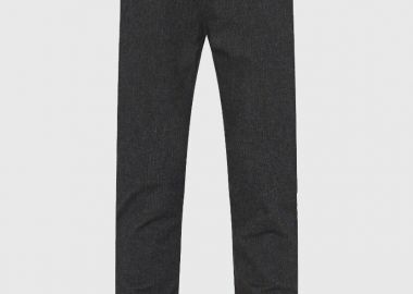 Funky Buddha Ανδρικό regular fit chino παντελόνι FBM012-005-02 Ανθρακί - Funky Buddha - 