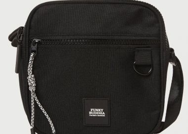 Funky Buddha Ανδρικό Τσαντάκι Ώμου FBM013-013-10 Μαύρο - Funky Buddha - 
