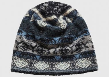 Funky Buddha Ανδρικός σκούφος με vintage σχέδιο FBM012-019-10 Μαύρο - Funky Buddha - 