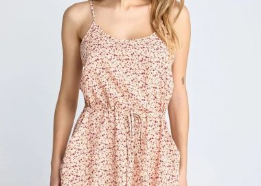 Funky Buddha Γυναικεία Φλοράλ Ολόσωμη Φόρμα FBL013-102-12 Mixed - Funky Buddha - 