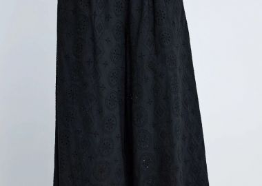 Funky Buddha Γυναικεία Relaxed Fit Παντελόνα από Βαμβάκι FBL013-121-02 Μαύρο - Funky Buddha - 