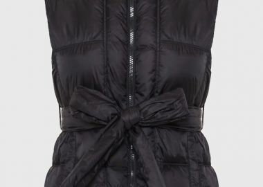 Funky Buddha Γυναικείο αμάνικο μπουφάν FBL013-112-01 Μαύρο - Funky Buddha - 