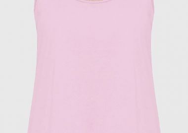 Funky Buddha Γυναικείο Tank Top FBL011-105-04 Ρόζ - Funky Buddha - 