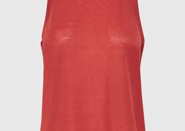 Funky Buddha Γυναικείο Tank Top FBL013-166-04 Κοραλί - Funky Buddha - 