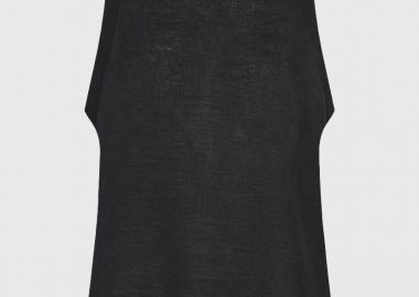 Funky Buddha Γυναικείο Tank Top FBL013-166-04 Μαύρο - Funky Buddha - 