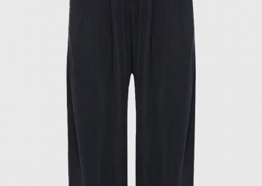 Funky Buddha Lyocell Γυναικεία Παντελόνα FBL013-110-02 Μαύρο - Funky Buddha - 