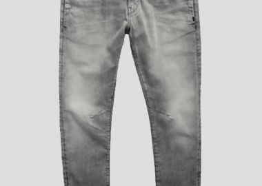 G-STAR Ανδρικό Γκρι 3D Slim Faded Grey Jeans - G-STAR - 