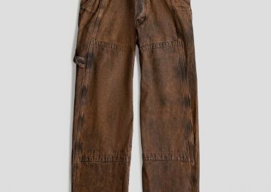 G-STAR Ανδρικό Καφέ Contor 3D Loose Carpenter Jeans - G-STAR - 