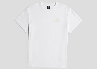 G-STAR Ανδρικό Λευκό G-Star Chest Logo T-Shirt - G-STAR - 