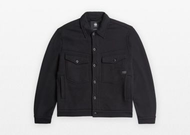 G-STAR Ανδρικό Μαύρο Dakota Sweater Jacket - G-STAR - 
