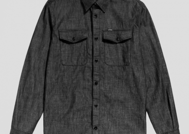 G-STAR Ανδρικό Μαύρο Marine Slim Shirt - G-STAR - 