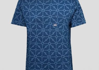 G-STAR Ανδρικό Μπλε Indigo Pocket T-Shirt - G-STAR - 