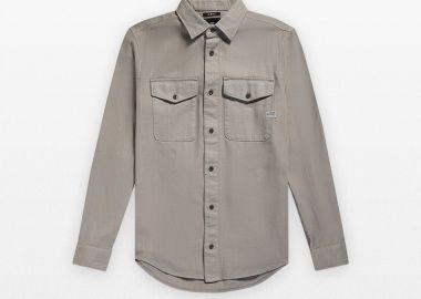 G-STAR Ανδρικό Πράσινο Marine Slim Shirt In Green - G-STAR - 