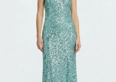 ΓΑΛΑΖΙΟ ΦΟΡΕΜΑ ΠΑΓΙΕΤΑ ΜΕ ΑΝΟΙΓΜΑ - Anna Raxevsky - 