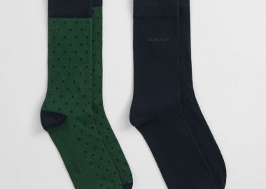 Gant Ανδρικές Κάλτσες Σετ των 2 9960260-338 Πράσινο - Gant - 