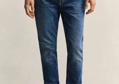 Gant Ανδρικό Παντελόνι Slim Fit 1000010-972 Μπλέ - Gant - 