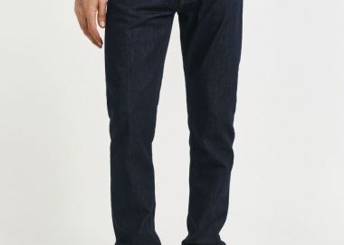 Gant Ανδρικό Regular Fit Jeans 1000261-34 Μπλέ - Gant - 