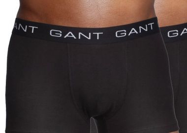 Gant ανδρικό σετ μποξεράκια μονόχρωμα (3 τεμάχια) - 3233 Μαύρο - GANT - 