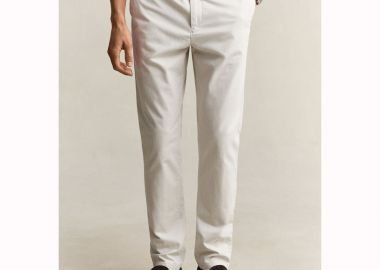 Gant Ανδρικό Slim Fit Classic Chino Παντελόνι 1501000-214 Αμμου - Gant - 