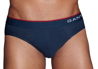 Gant ανδρικό σλιπ ''Hip Briefs'' - 1201 Μπλε Σκούρο - GANT - 
