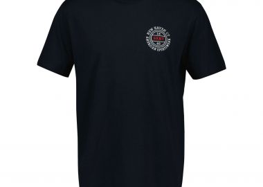 Gant ανδρικό T-shirt με graphic logo print Regular Fit - 2003402 Μαύρο - GANT - 
