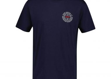 Gant ανδρικό T-shirt με graphic logo print Regular Fit - 2003402 Μπλε Σκούρο - GANT - 