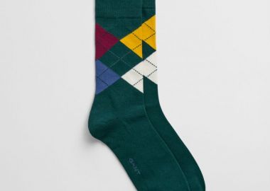 Gant Argyle Socks 9960319 Πράσινο - Gant - 