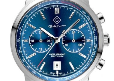 GANT Bergamo - G196002, Silver case with Stainless Steel Bracelet - Gant - 
